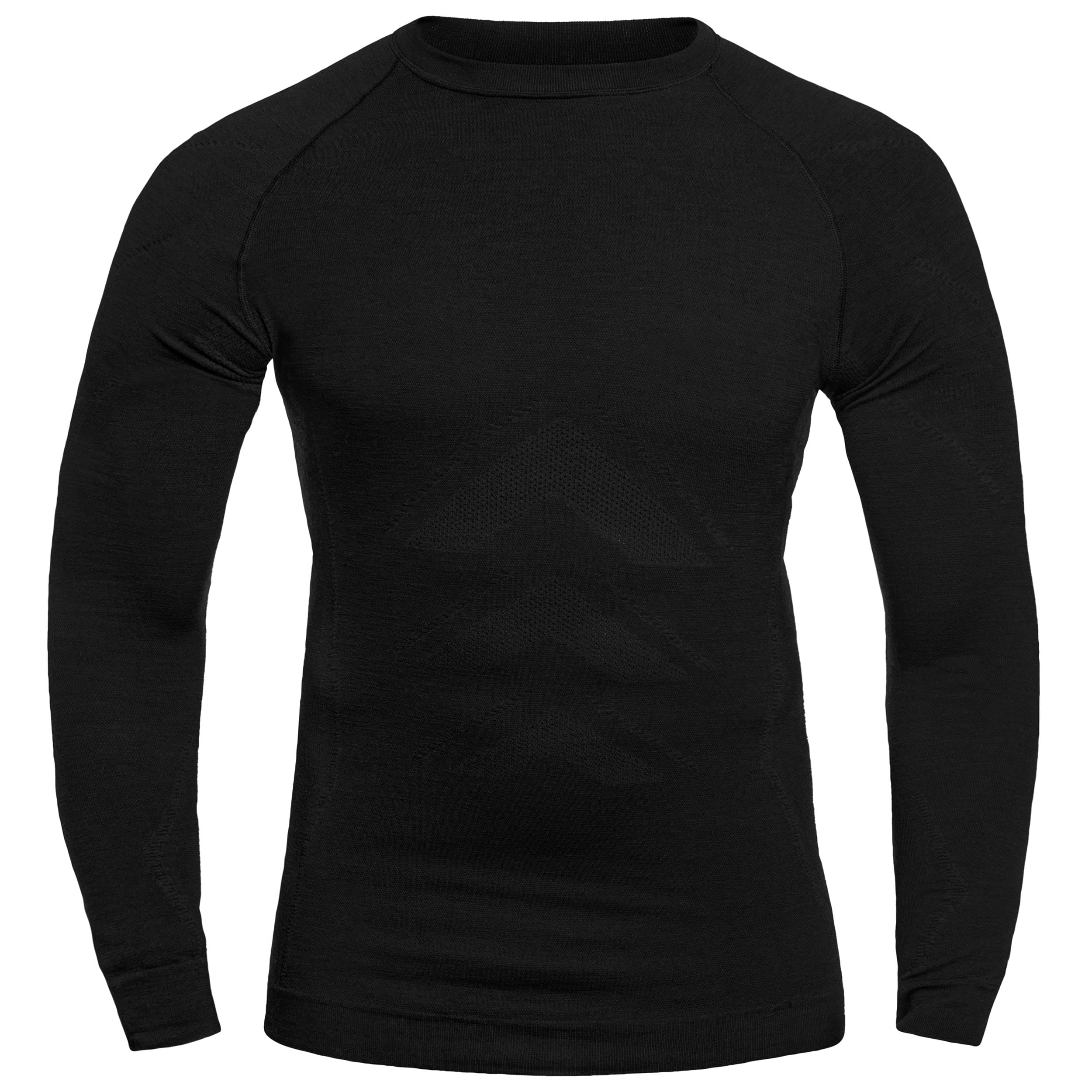 FreeNord - NordTrek Merino Tech Long Sleeve - Thermoaktives Langarmshirt - Black