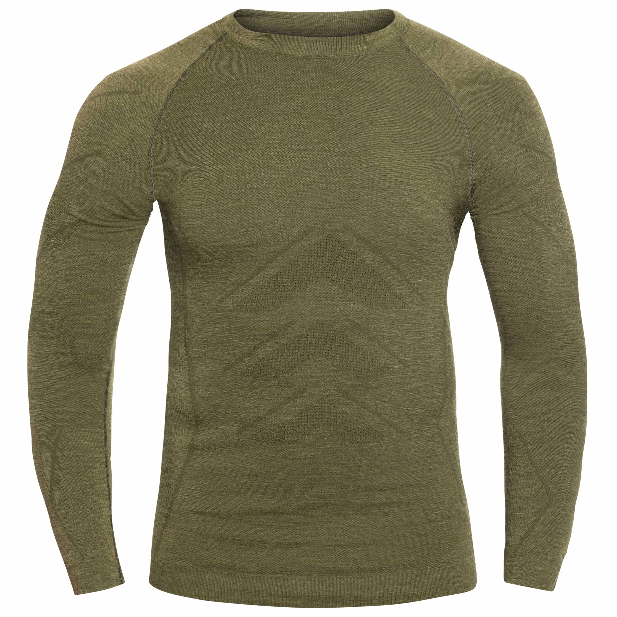 FreeNord - NordTrek Merino Tech Long Sleeve - Thermoaktives Langarmshirt - Khaki