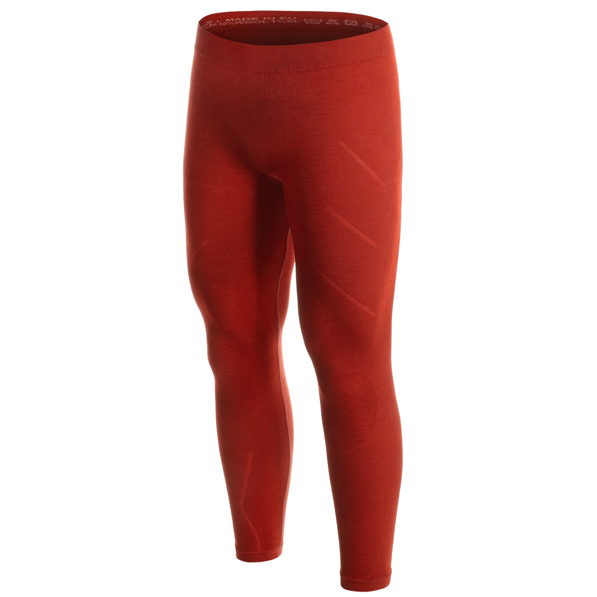 FreeNord - NordTrek Merino Tech - Herren Thermoleggings - Burgund