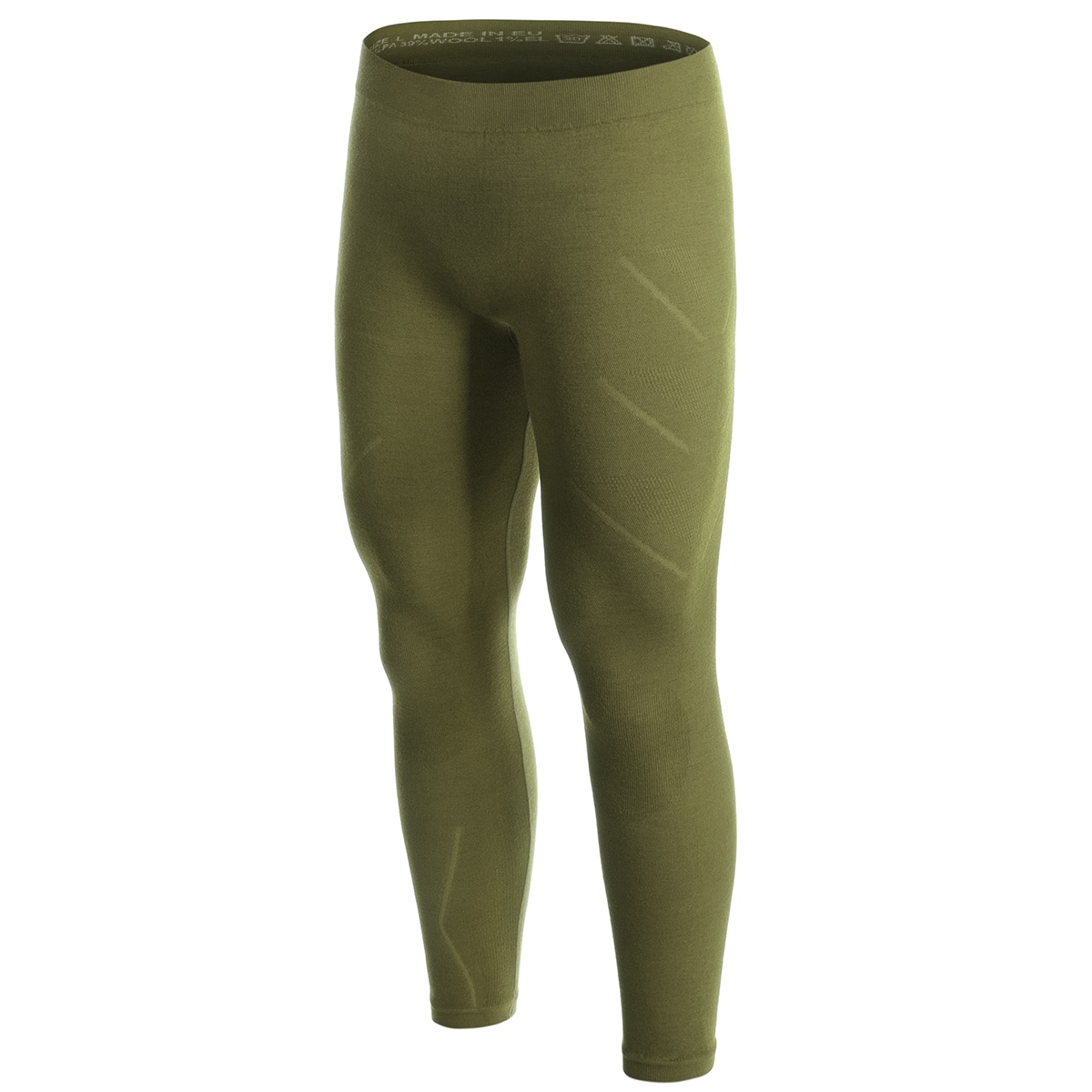 FreeNord - NordTrek Merino Tech - Herren Thermoleggings - Khaki