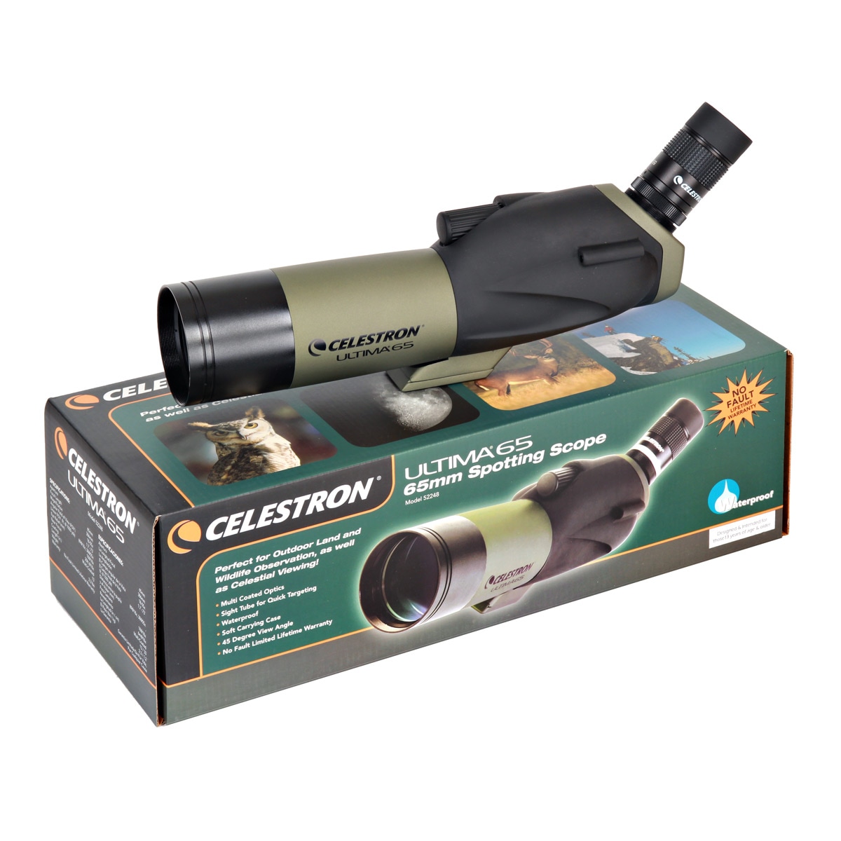 Celestron - Ultima 65 - Spektiv - Winkeleinblick