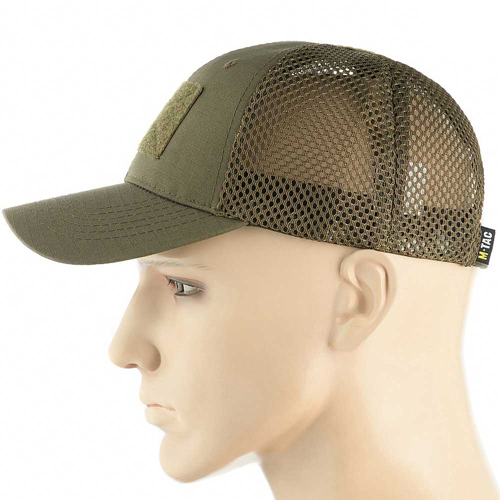 M-Tac - Vent plus velcro Flex Rip-Stop - Basecap - Dark Olive