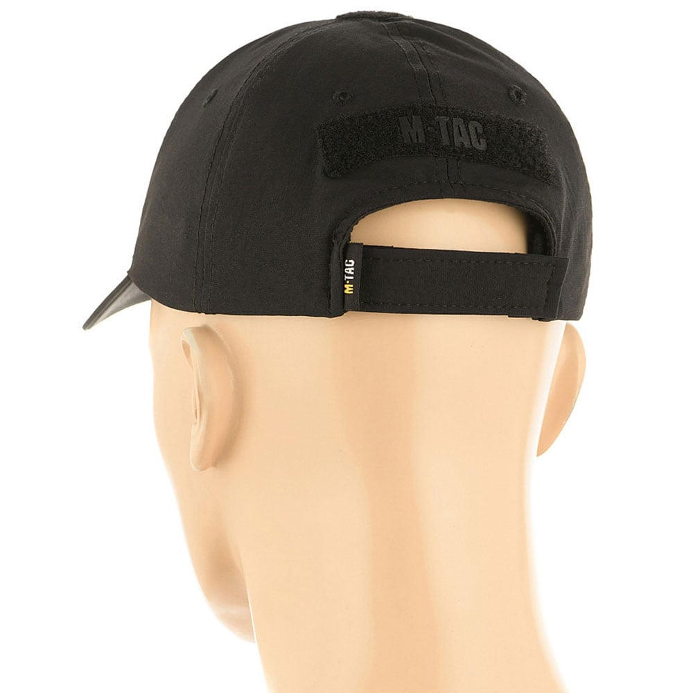 M-Tac - Flex Lightweight plus velcro - Basecap - Black 