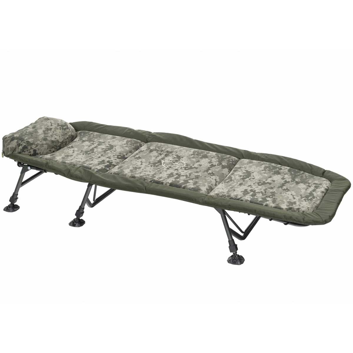 Mivardi - Flat6 - Klappbares Feldbett - CamoCode - 205 x 80 cm