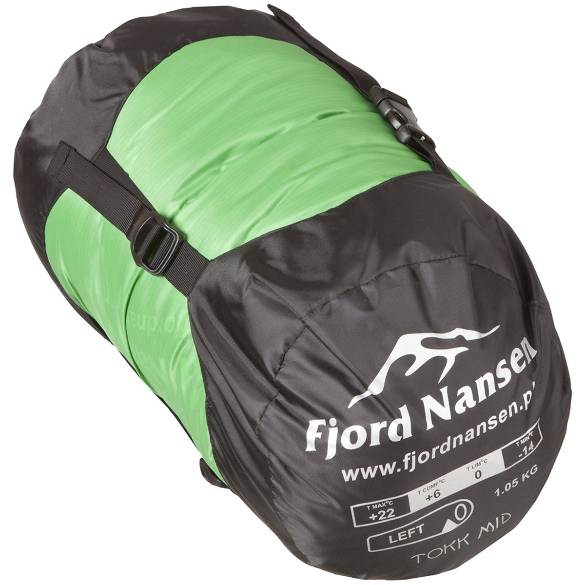 Fjord Nansen - Tokk MID - Schlafsack 1058 g - links