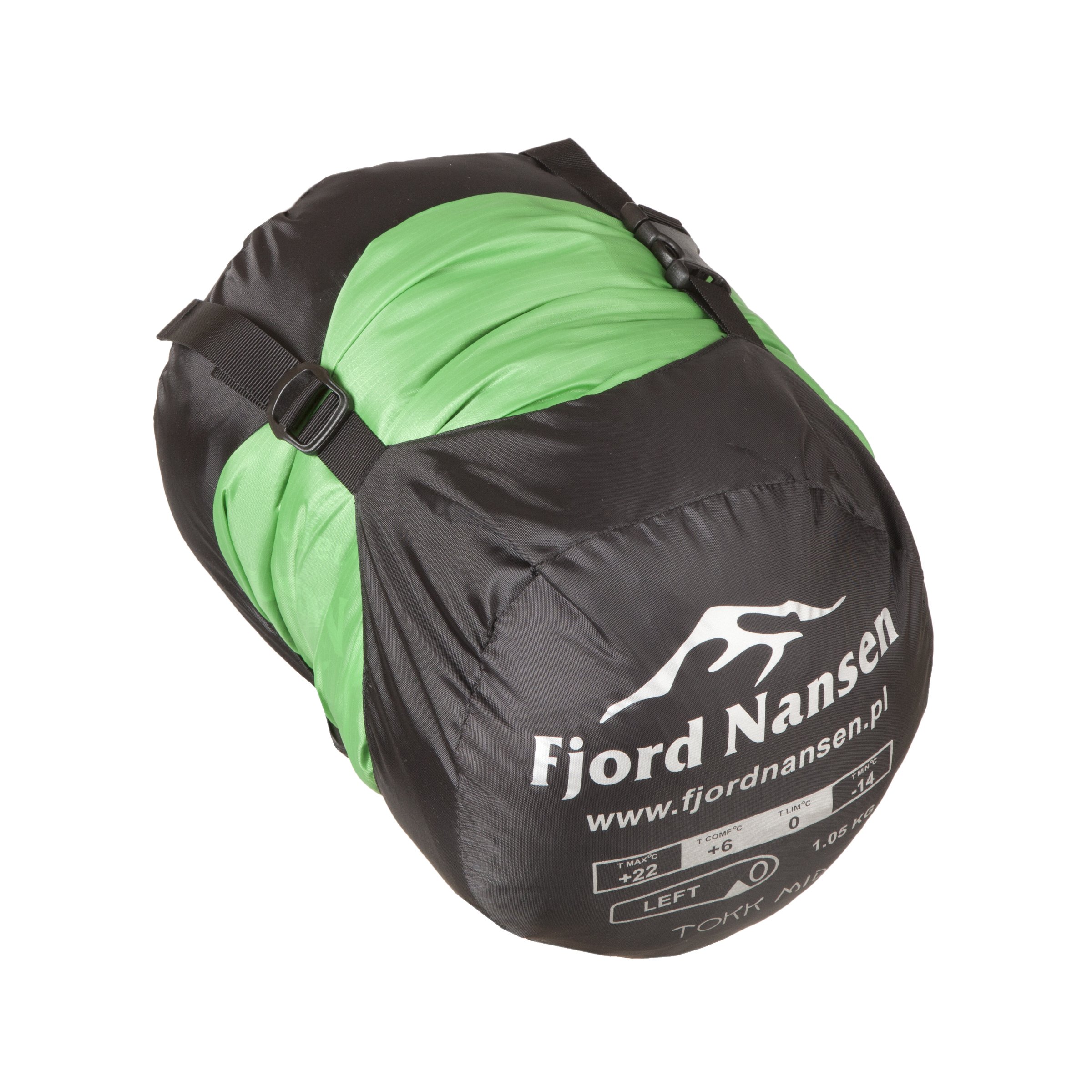 Fjord Nansen - Tokk MID - Schlafsack 1058 g - links