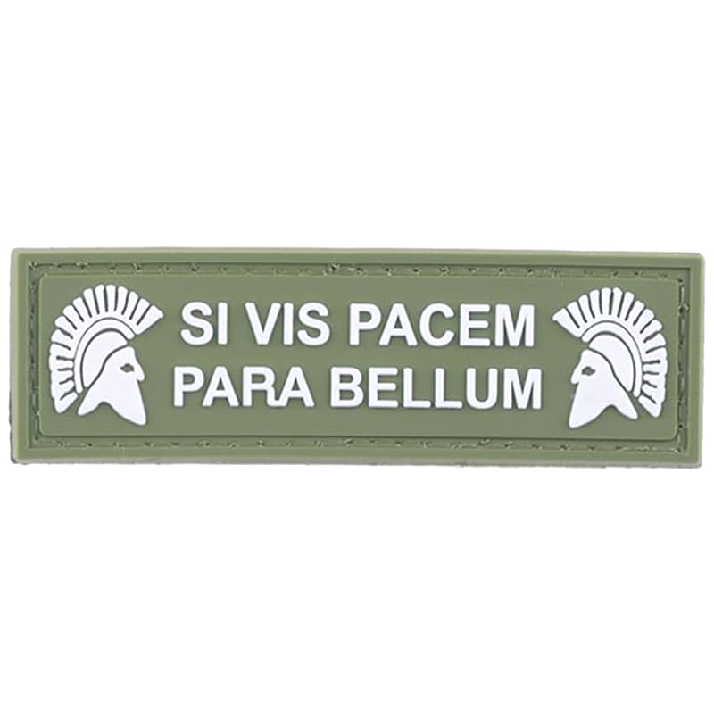 GFC Tactical - Si Vis Pacem Para Bellum - 3D-Aufnäher - Grün