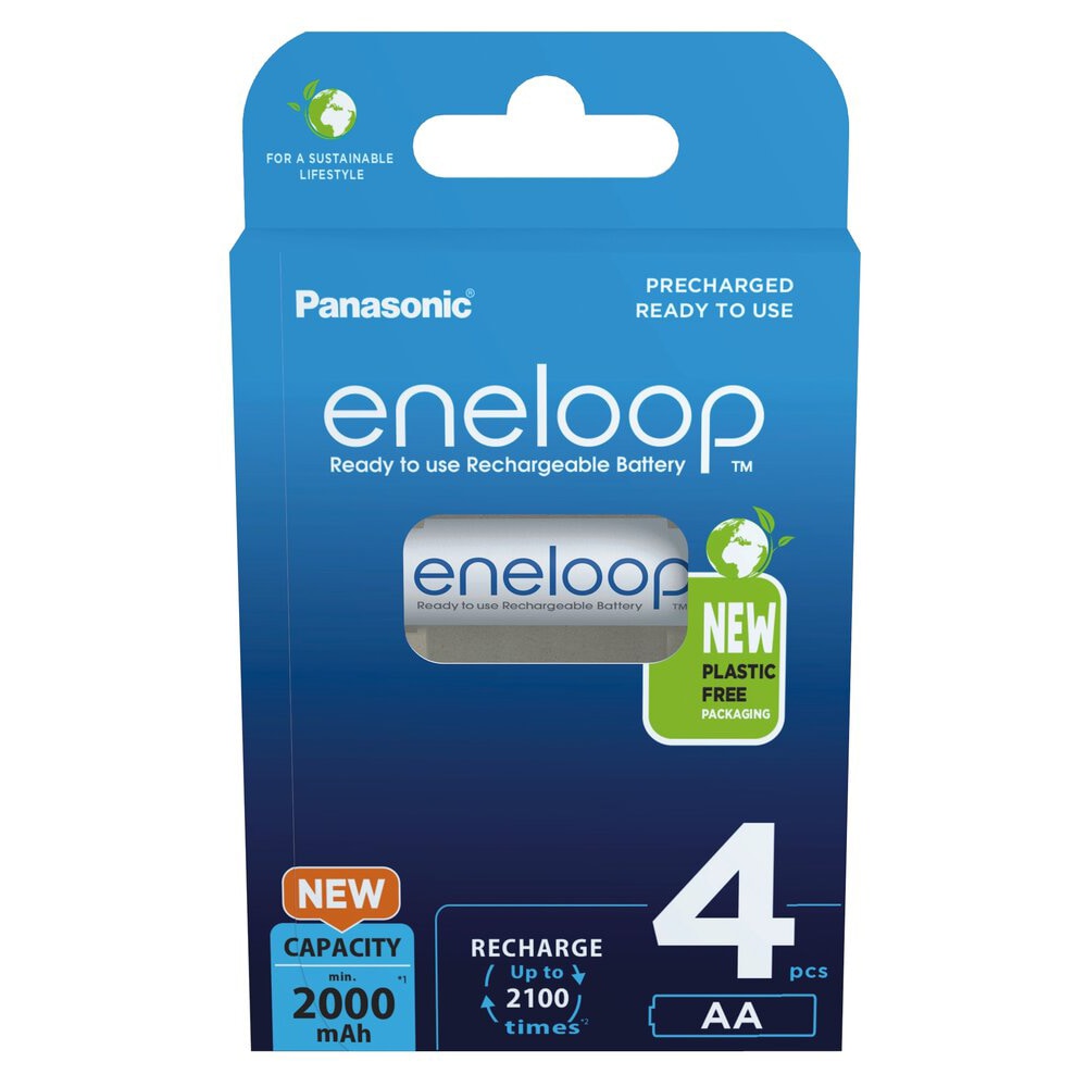 Panasonic - Eneloop 2000 mAh - Batterie  R6/AA - 4 Stk.