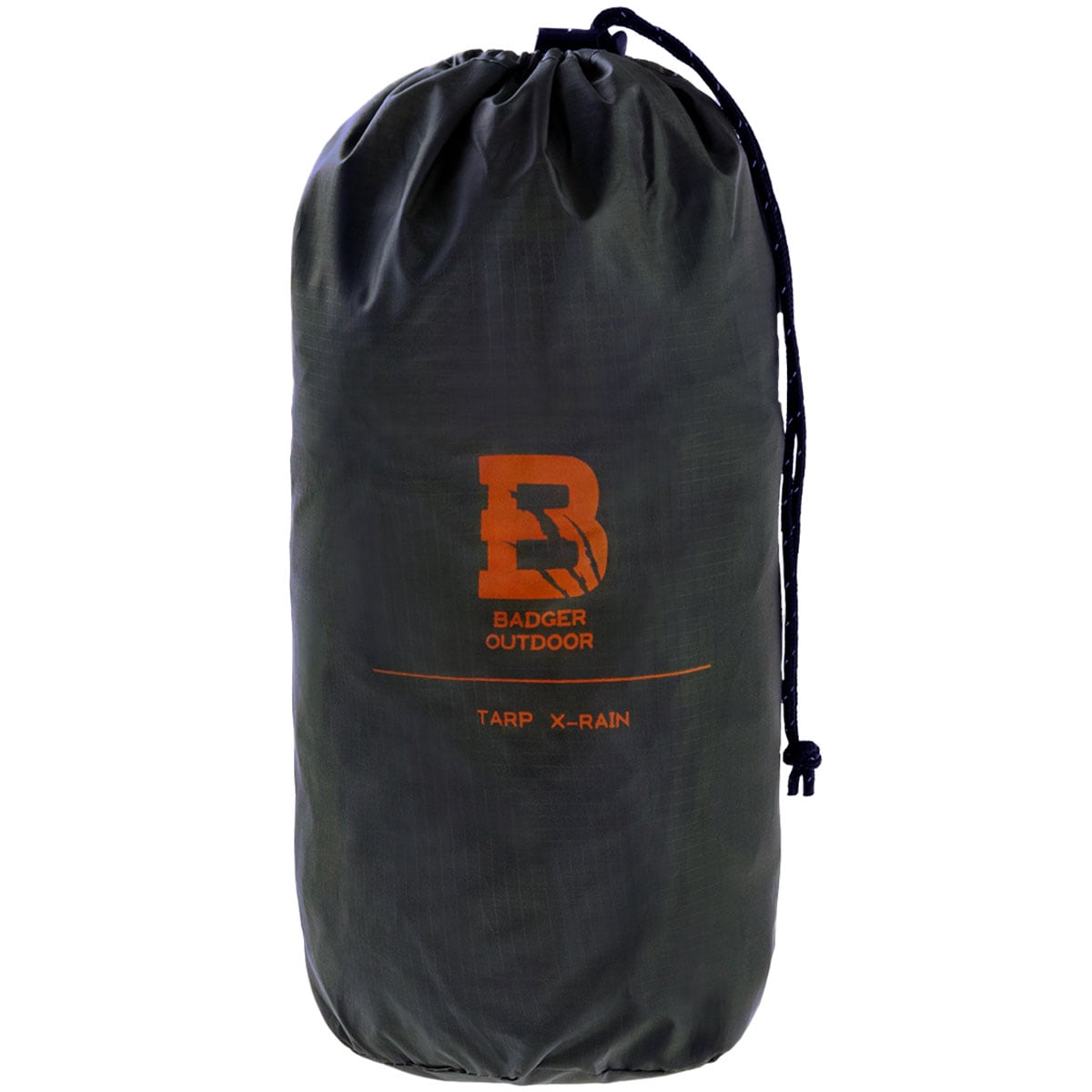 Badger Outdoor - X-Rain Tarp - Wasserdichte Multifunktionsplane - Black