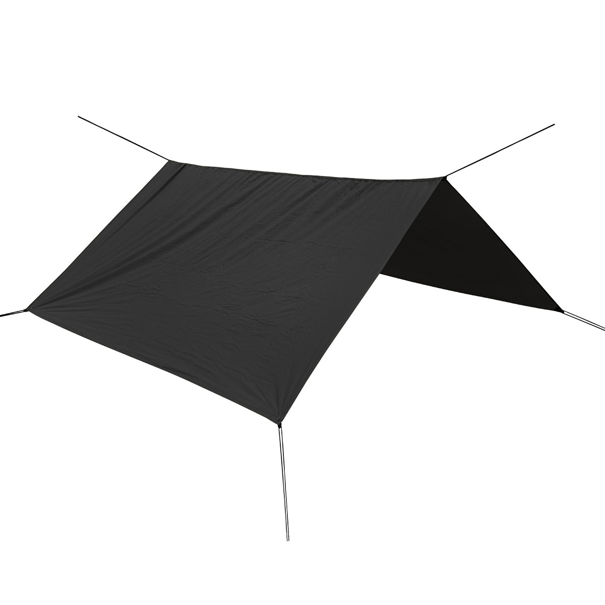 Badger Outdoor - X-Rain Tarp - Wasserdichte Multifunktionsplane - Black