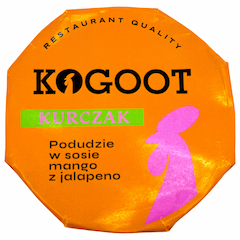Kogoot-Konservierte Lebensmittel - Hähnchenschenkel in Mangosoße mit Jalapeno 300 g