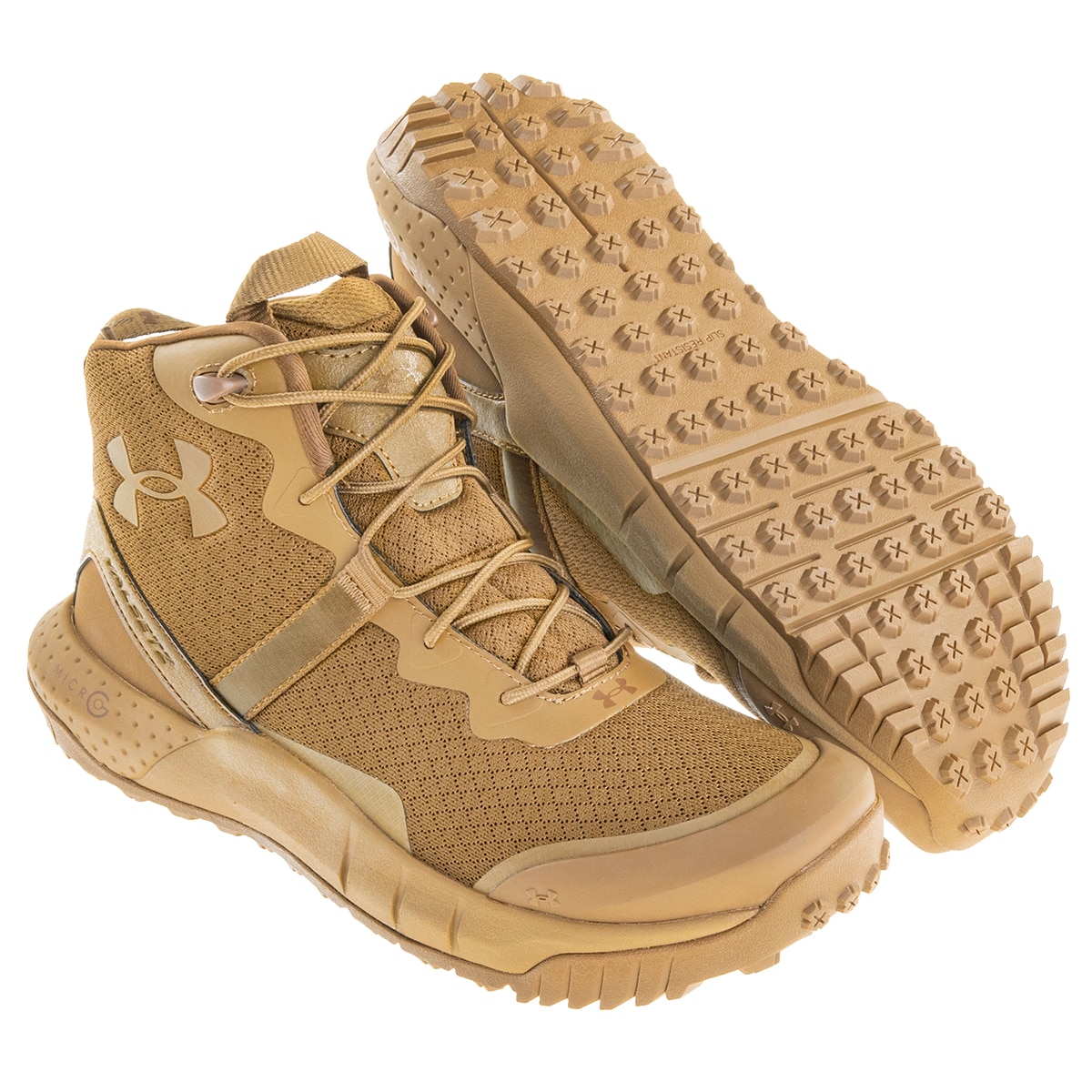 Under Armour - Micro G Valsetz Mid - Taktische Schuhe - Coyote