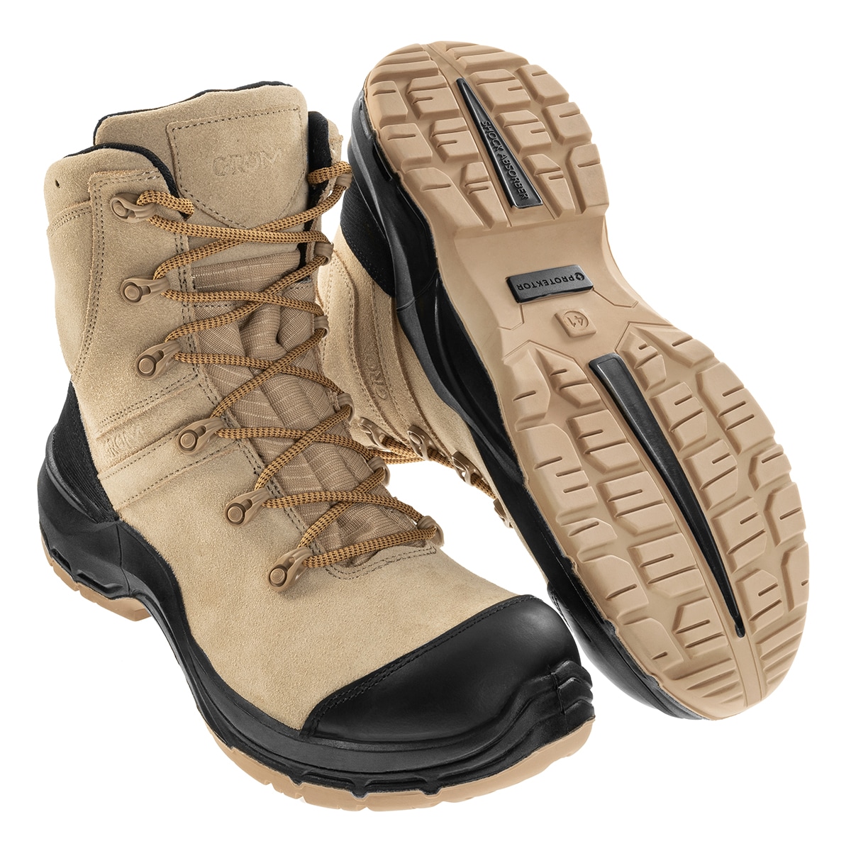 Protektor - Grom Unique - Taktische Trekkingstiefel - Beige