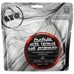 LYOFOOD - Gefriergetrocknete Lebensmittel - Farfalle in Spinat-Käse-Soße 370 g