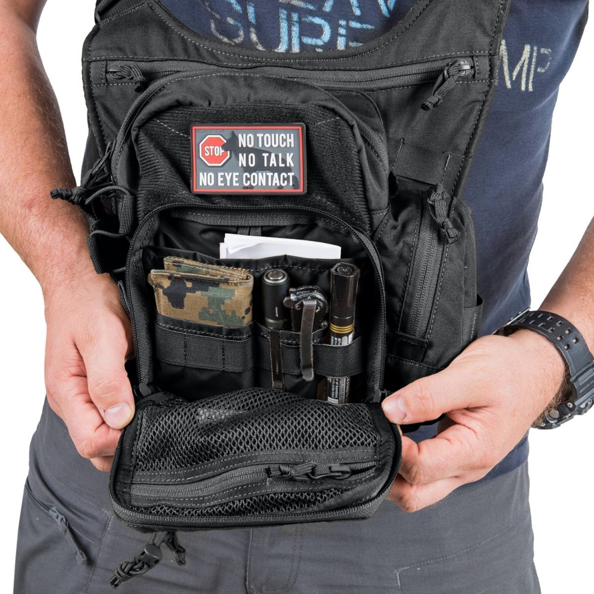 Helikon-Tex - EDC Side Bag - Umhängetasche - 11 l - Black