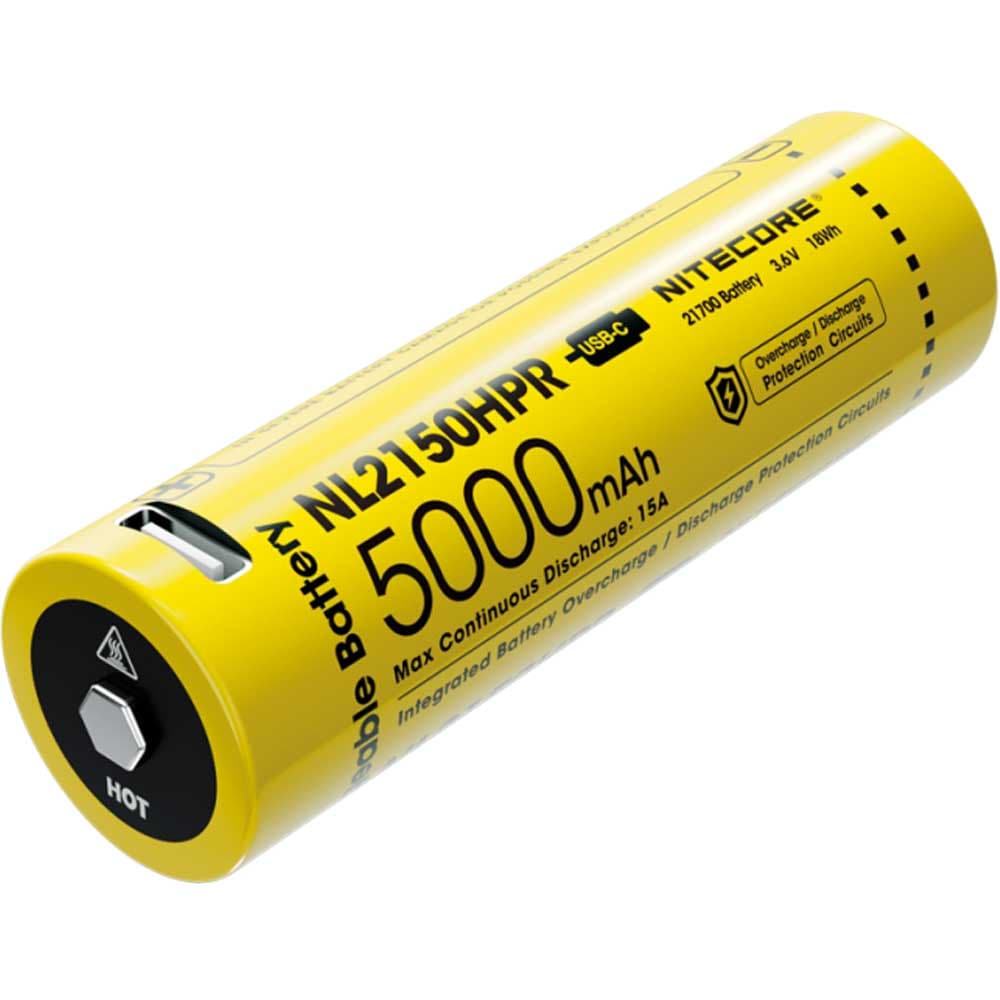 Nitecore - NL2150HPR 21700 - Li-Ion Akku 5000 mAh