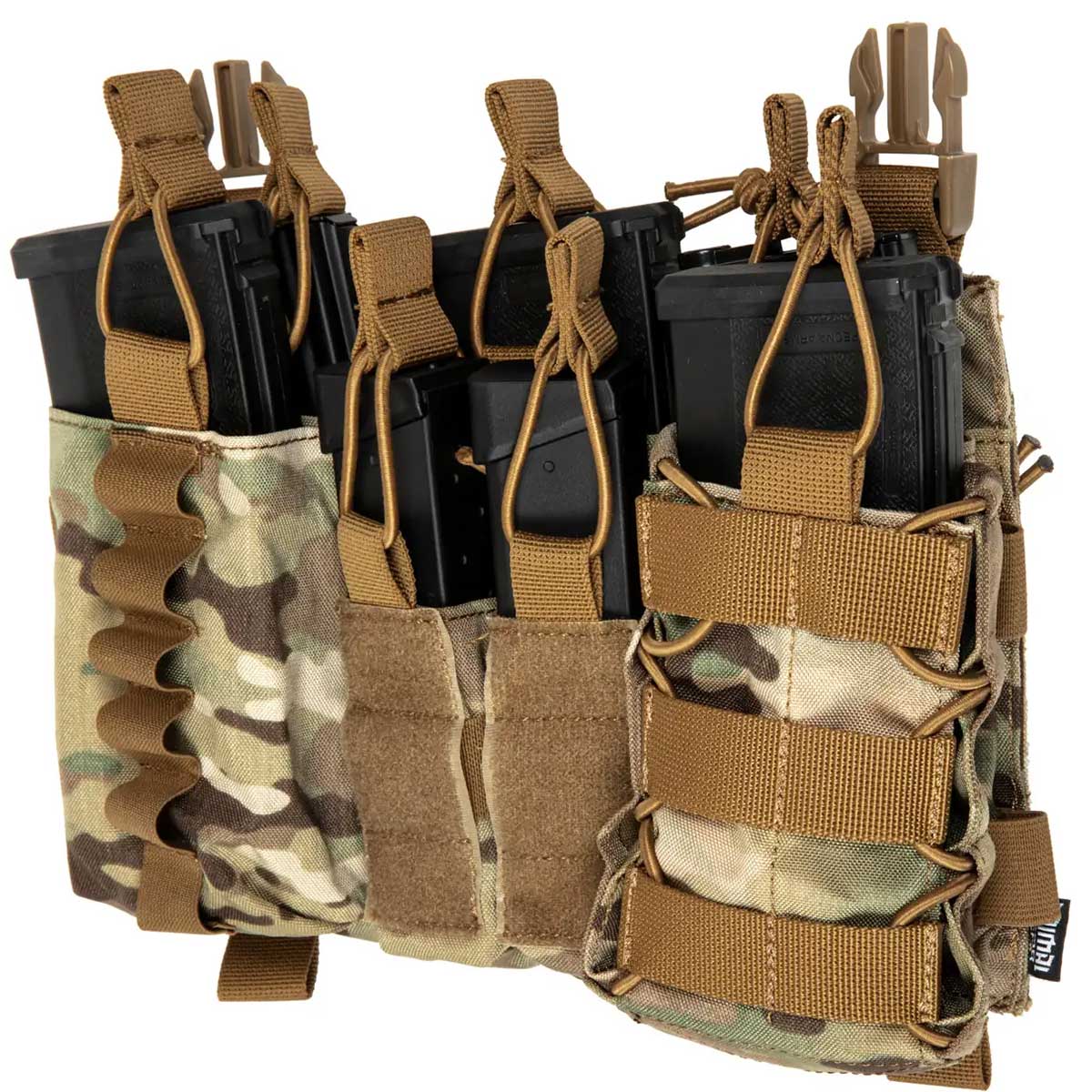 Primal Gear - Inta Panel mit Magazintaschen für taktische Westen - Multicam