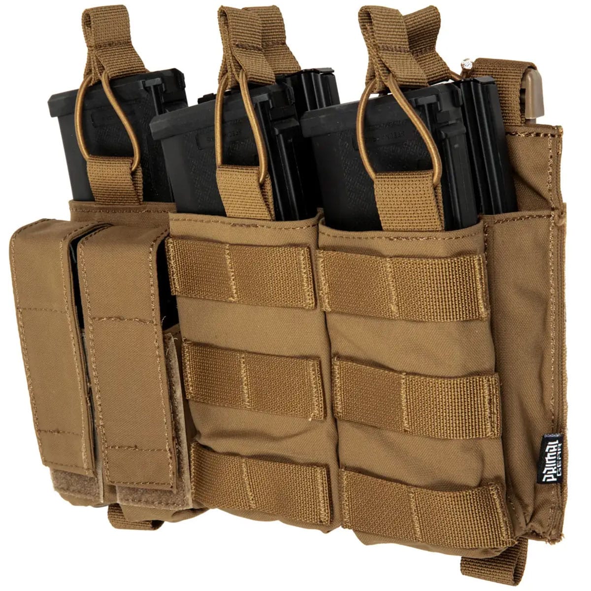 Primal Gear - Zyloz Panel mit Magazintaschen für taktische Westen - Coyote Brown