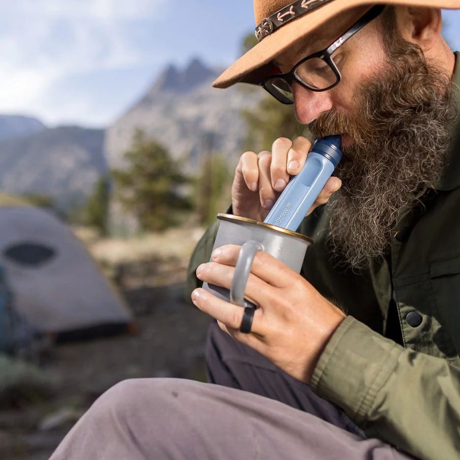 LifeStraw - Peak Personal - Kompakter Wasserfilter - Mountain Blue