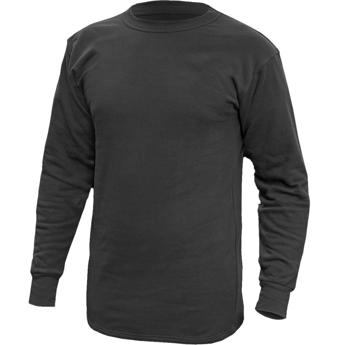 Brandit - Langarmshirt Plush - Black