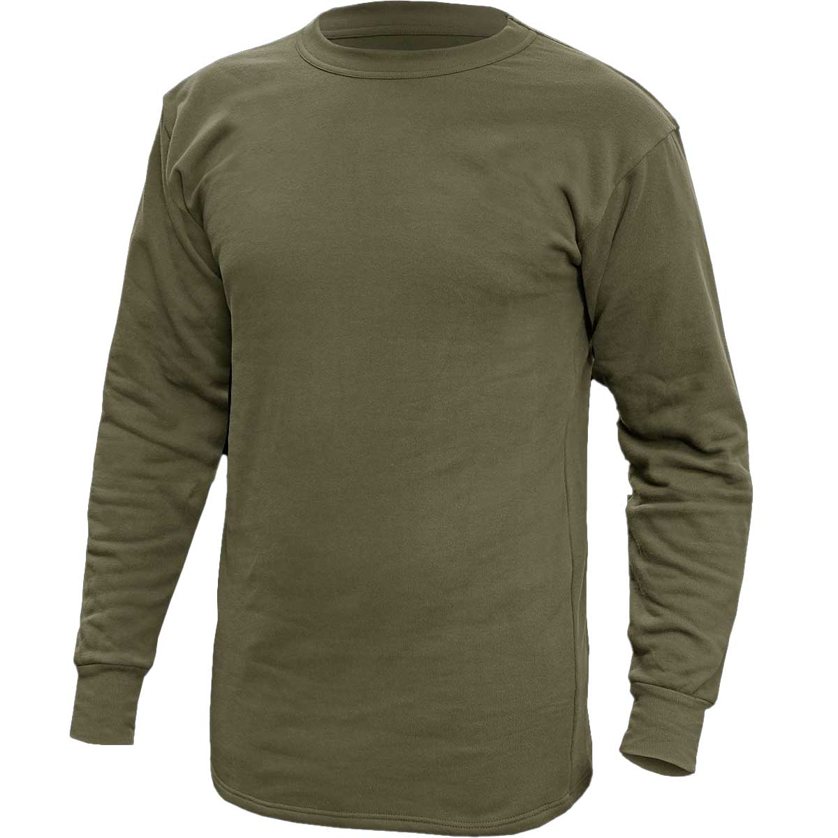 Brandit - Langarmshirt Plush - Olive