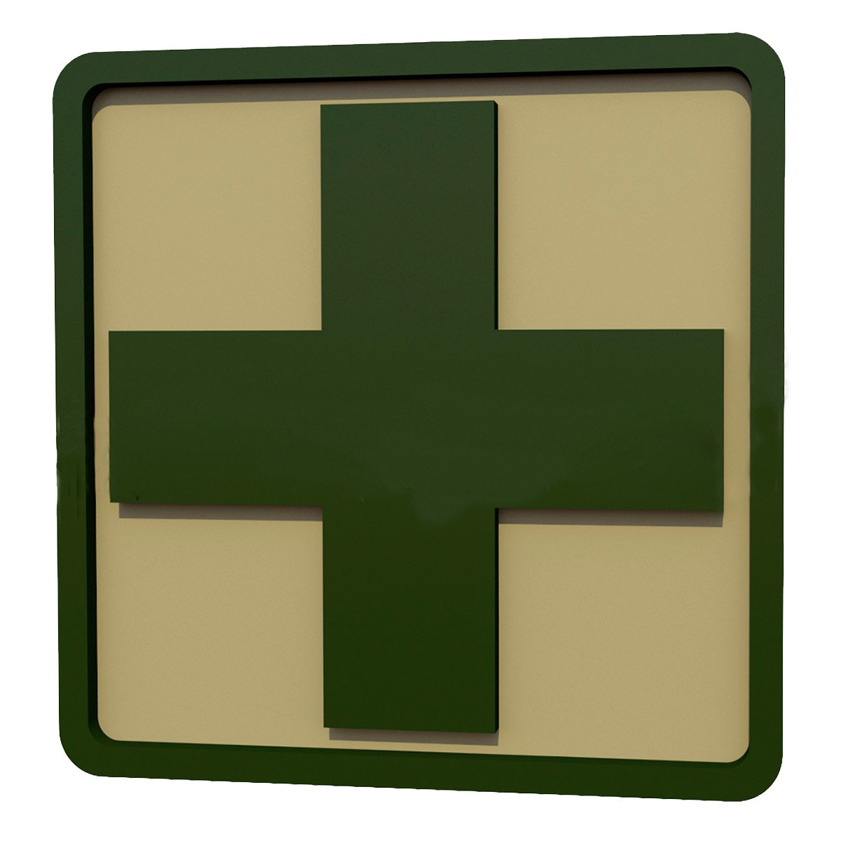 Helikon - Medik - Emblem mit Klettverschluss - velcro - PVC - Khaki