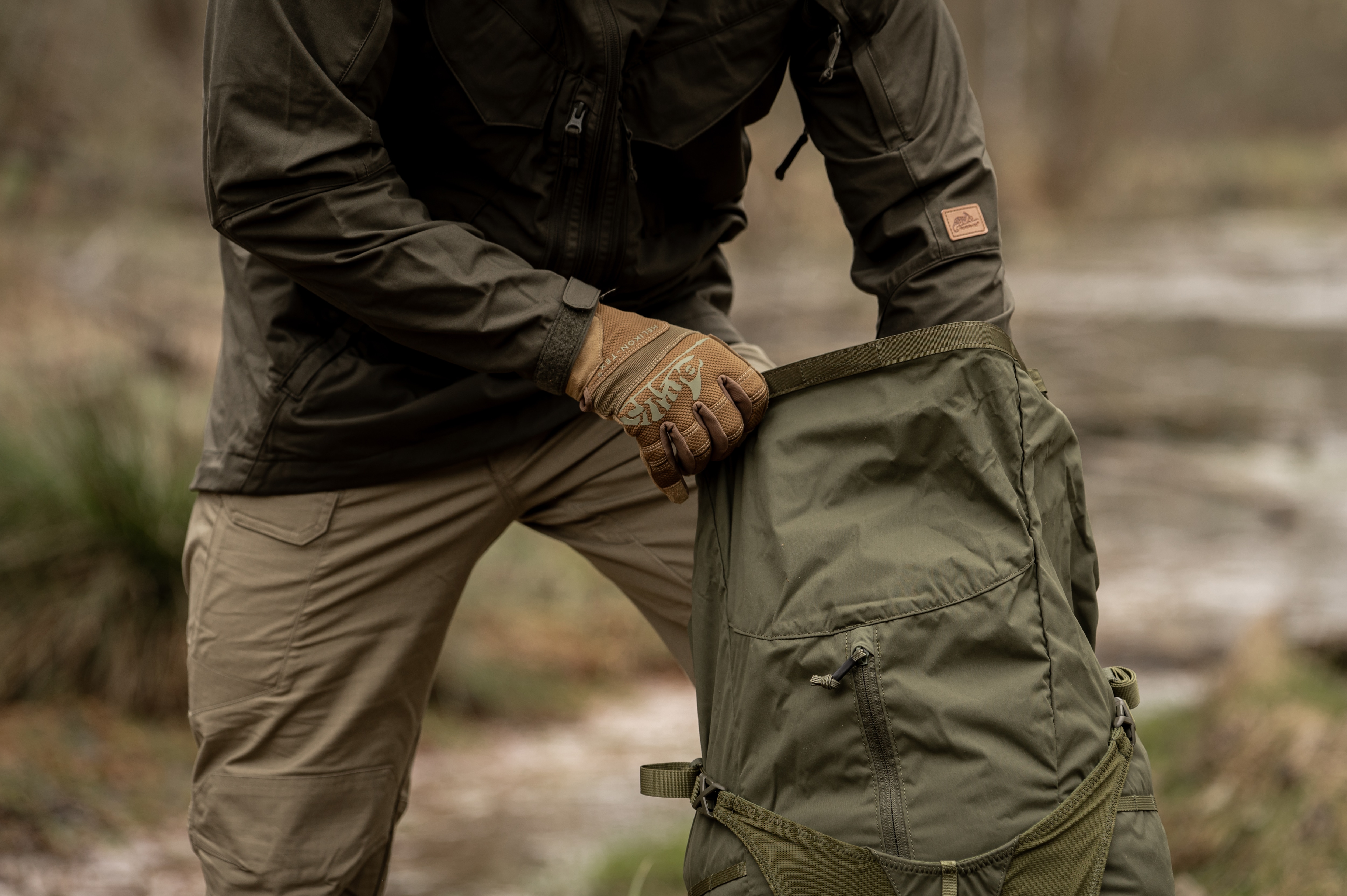 Helikon - Summit Wanderrucksack 40 l - Olive Green