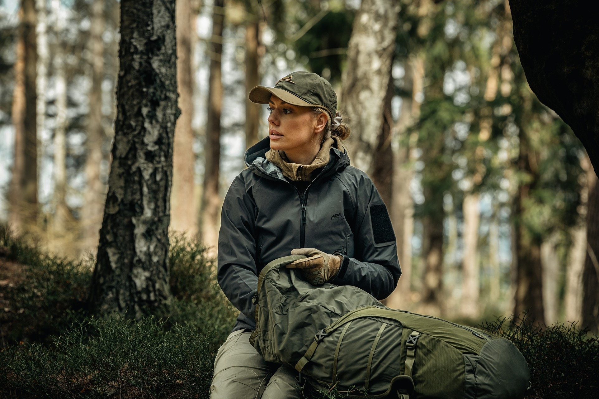 Helikon - Summit Wanderrucksack 40 l - Olive Green