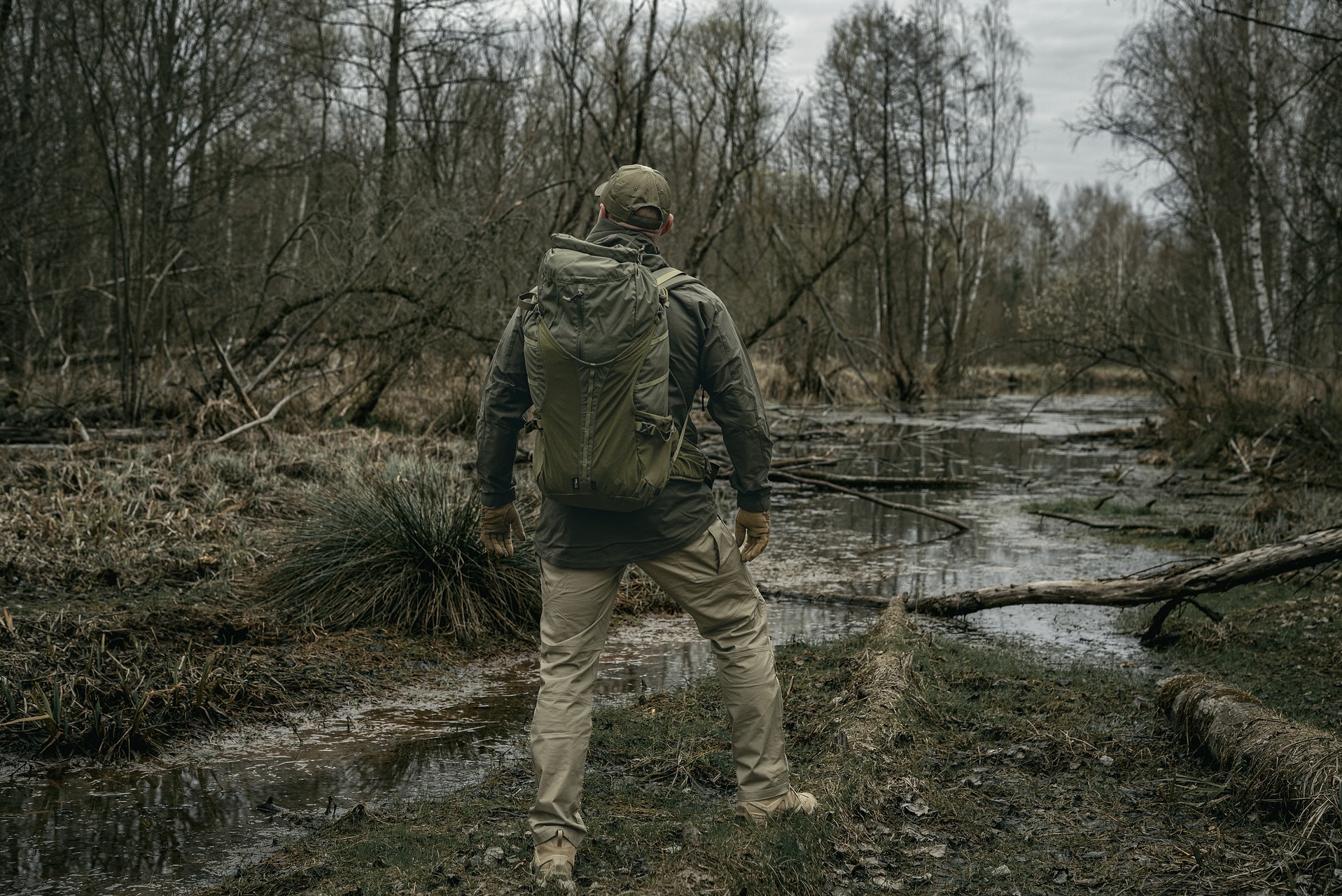 Helikon - Summit Wanderrucksack 40 l - Olive Green