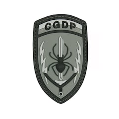 101 Inc. - CGDP - 3D-Aufnäher PVC - Grey