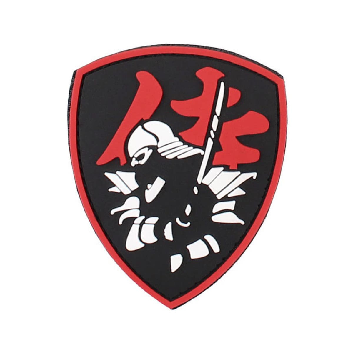 101 Inc. - Samurai Shield 3D-Aufnäher - PVC - Red