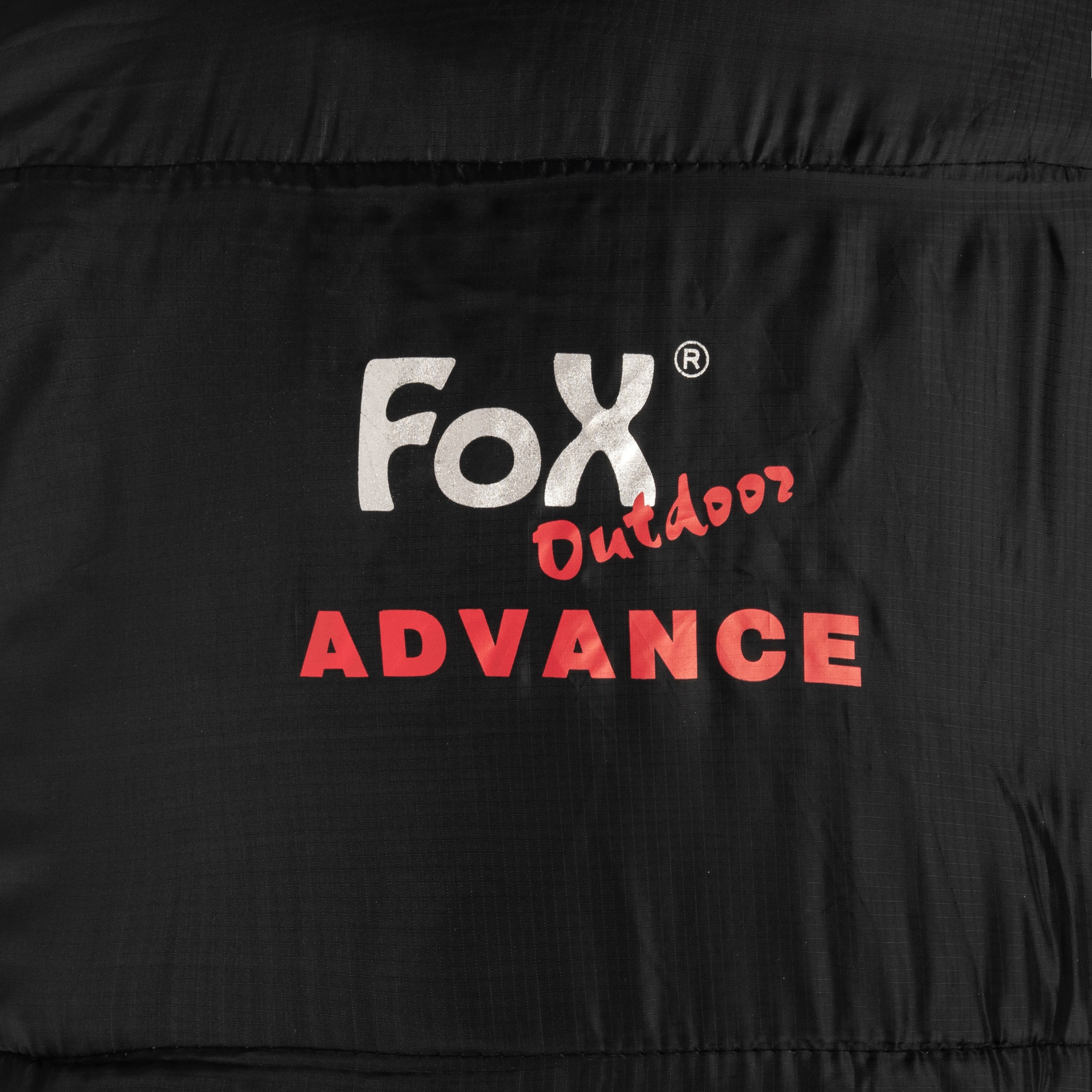 MFH - Fox Outdoor Mummy Advance - Mumienschlafsack - Black/Grey