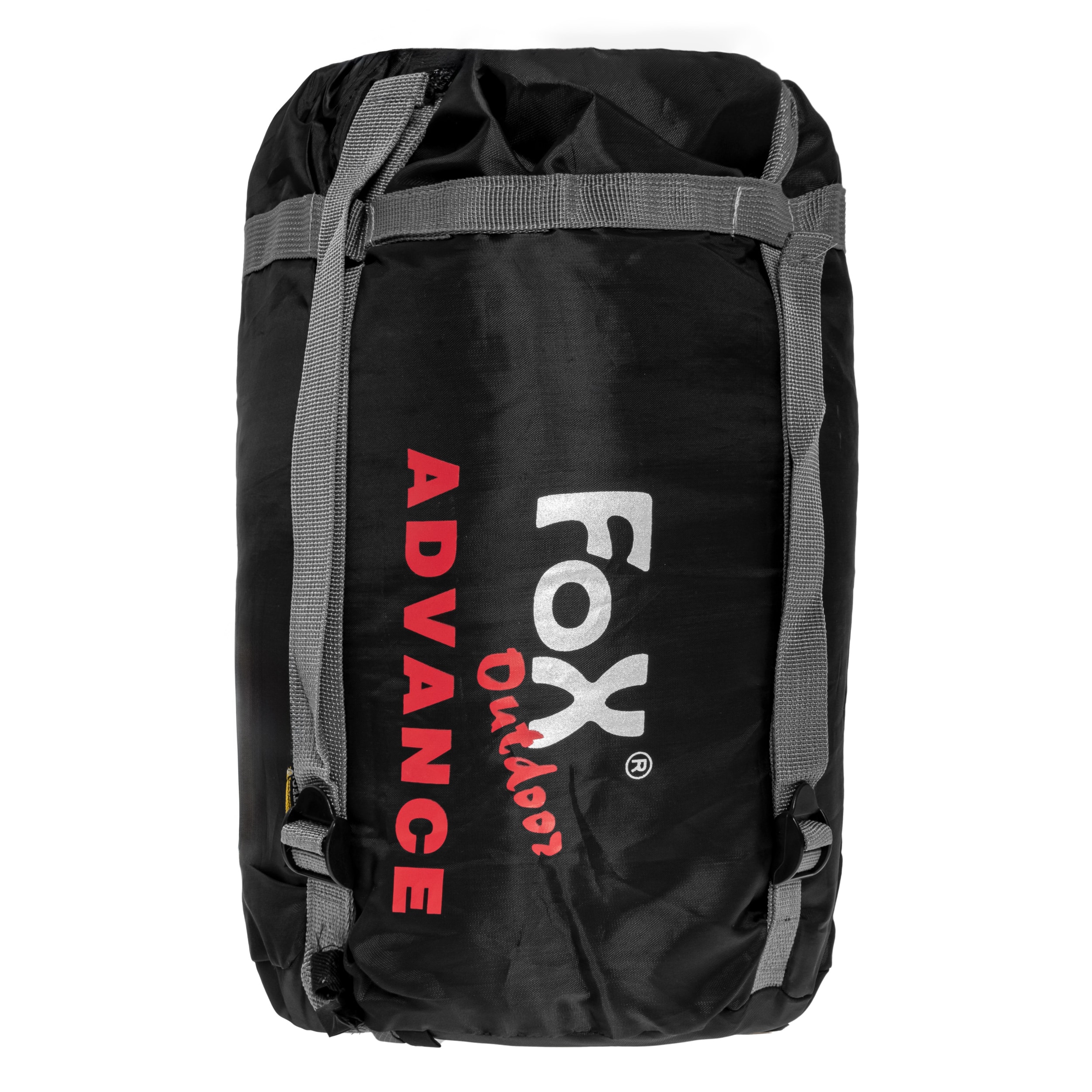 MFH - Fox Outdoor Mummy Advance - Mumienschlafsack - Black/Grey