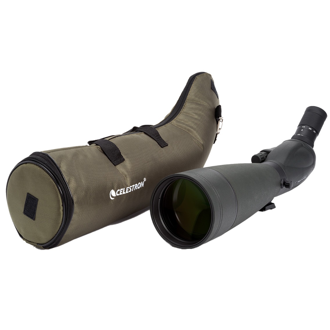 Celestron - Trailseeker 100 - Spektive 22-67x100 - gewinkelt