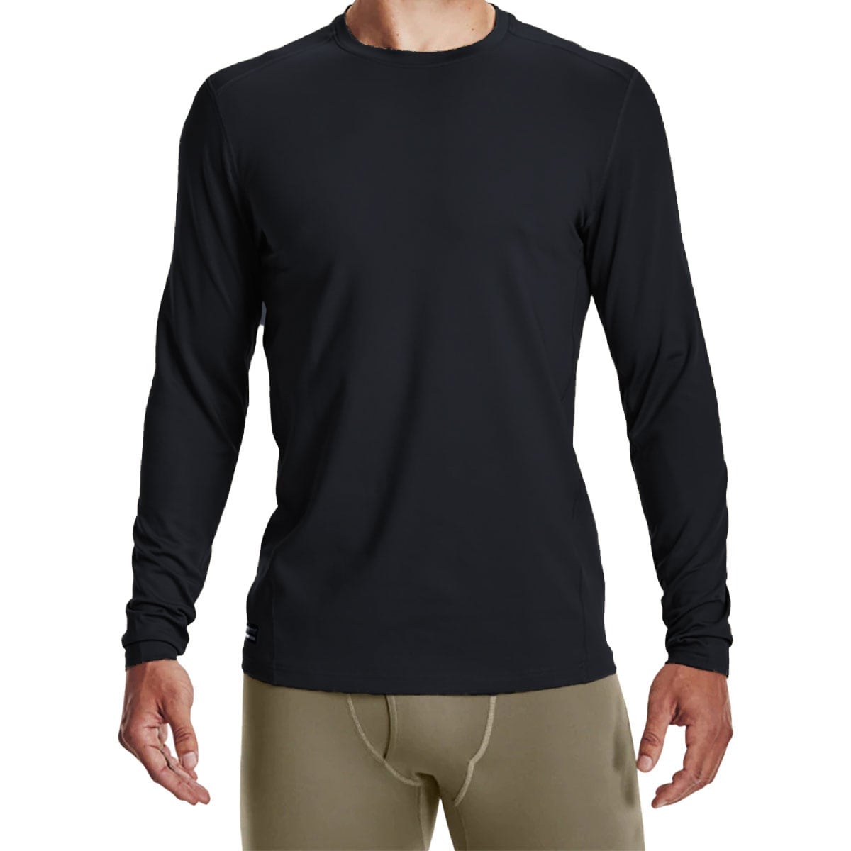 Under Armour - Tactical ColdGear Infrared Base Crew - Thermo-Langarmshirt - Black