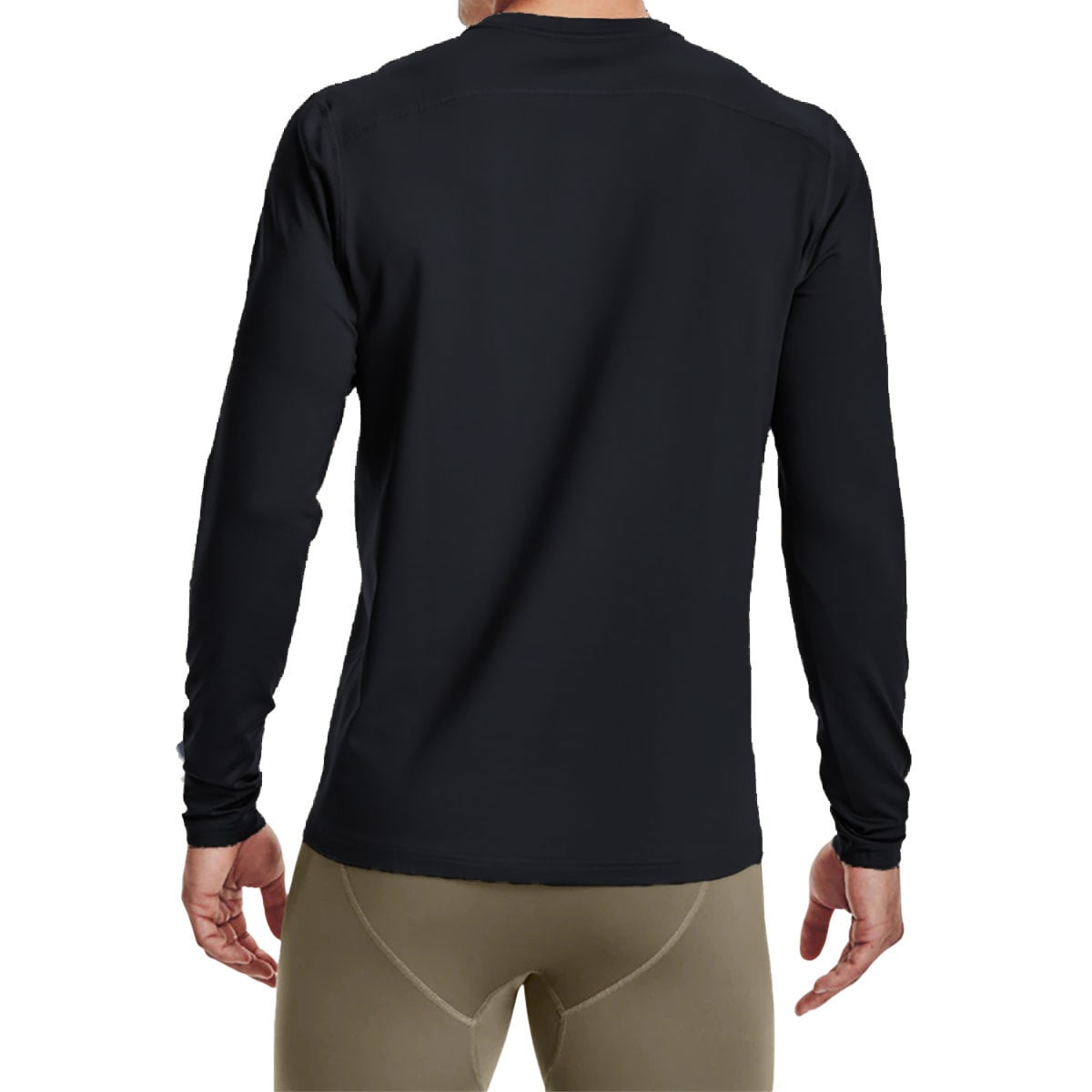 Under Armour - Tactical ColdGear Infrared Base Crew - Thermo-Langarmshirt - Black