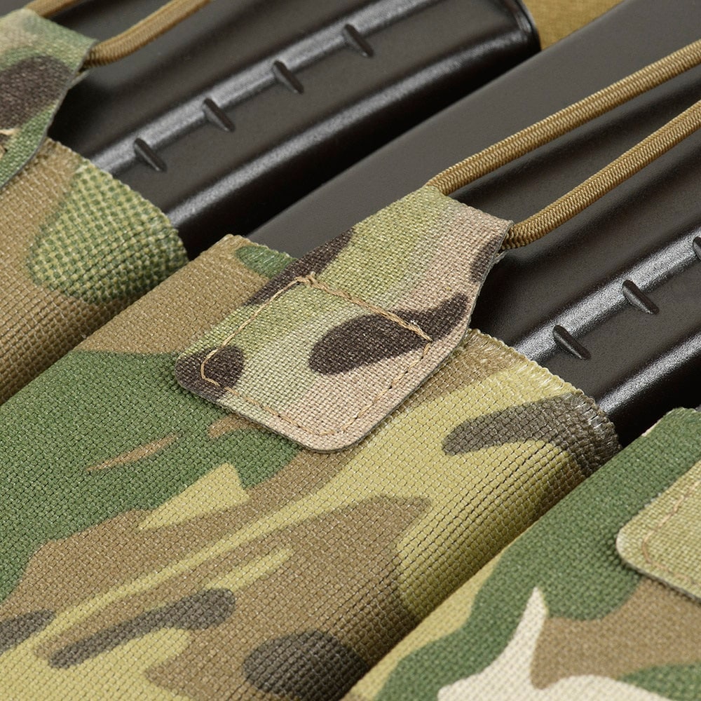 M-Tac - Elite Laser Cut Flexible Magazintasche für 3 Magazine - MultiCam