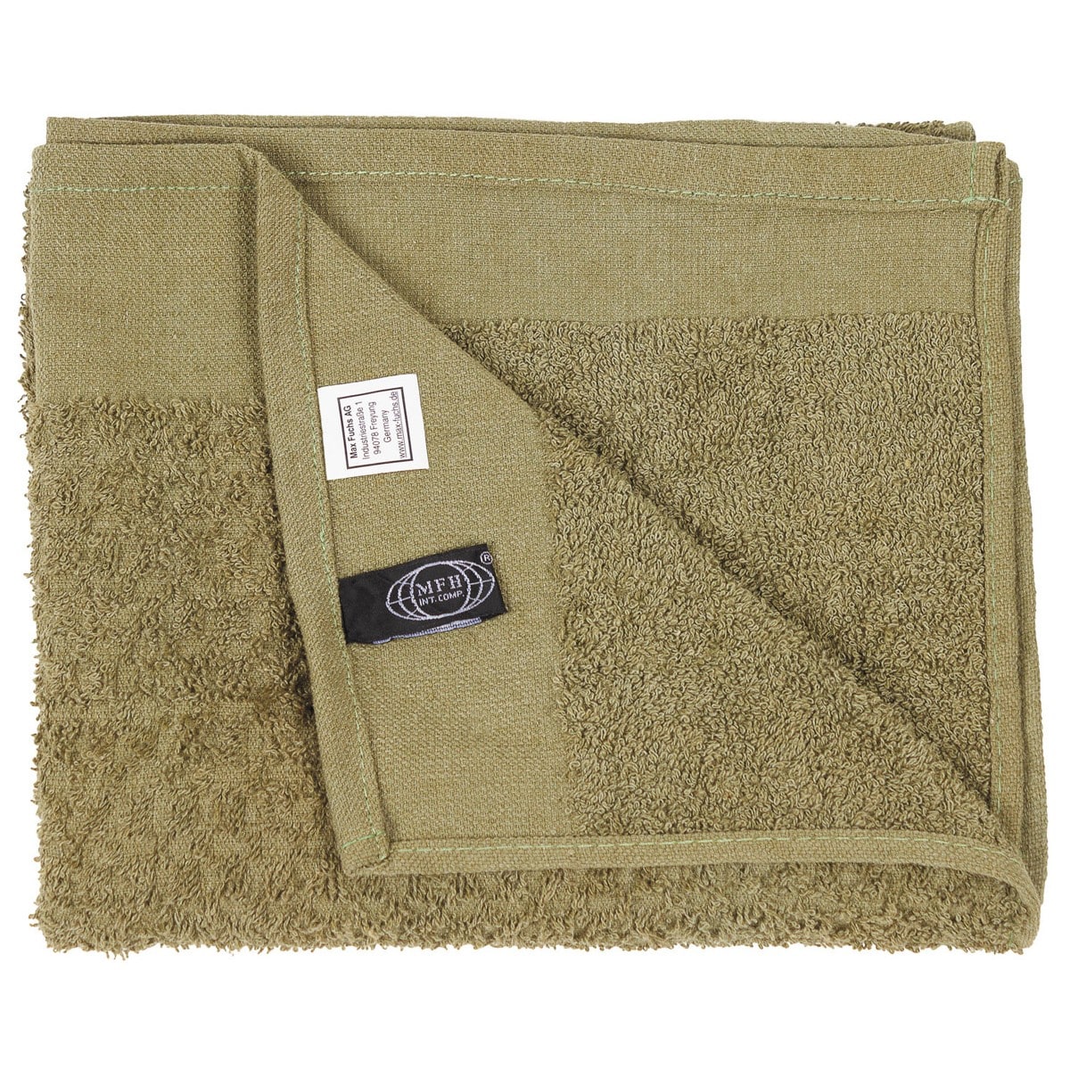 MFH - BW Towel Terry - Baumwollhandtuch 90 x 45 cm - Olive