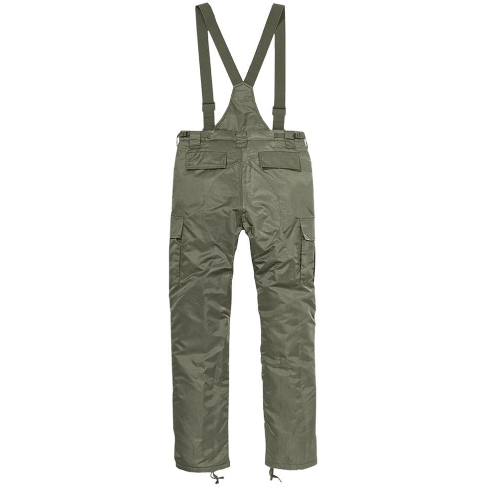 Brandit - Thermo Pants Next Generation - Thermohose mit Träger - Olive