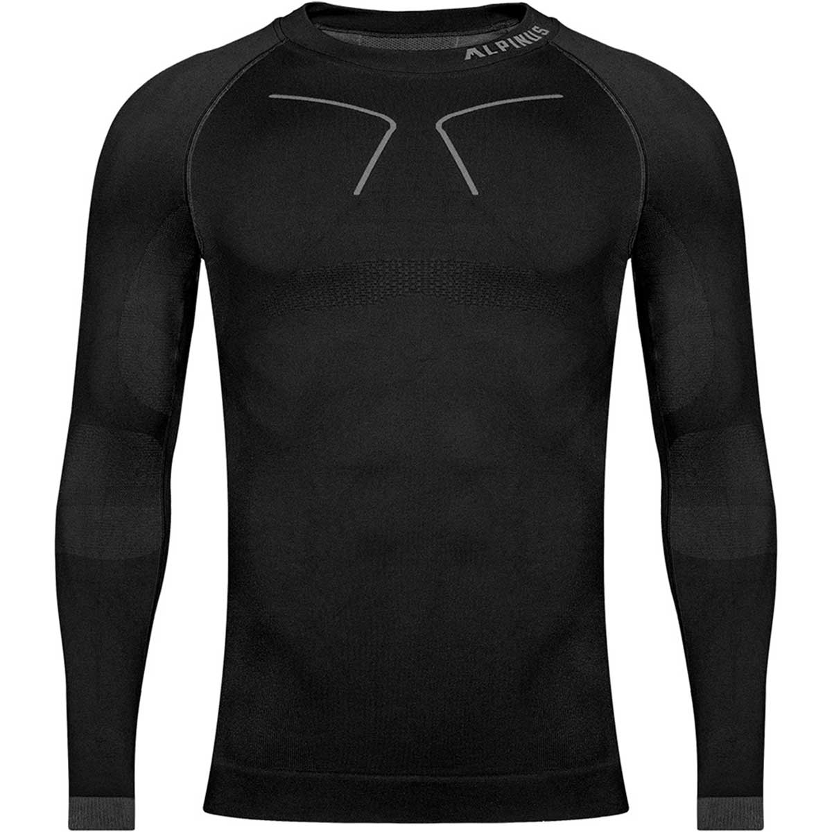 Alpinus - Tactical Base Layer - Thermo-Langarmshirt - Black