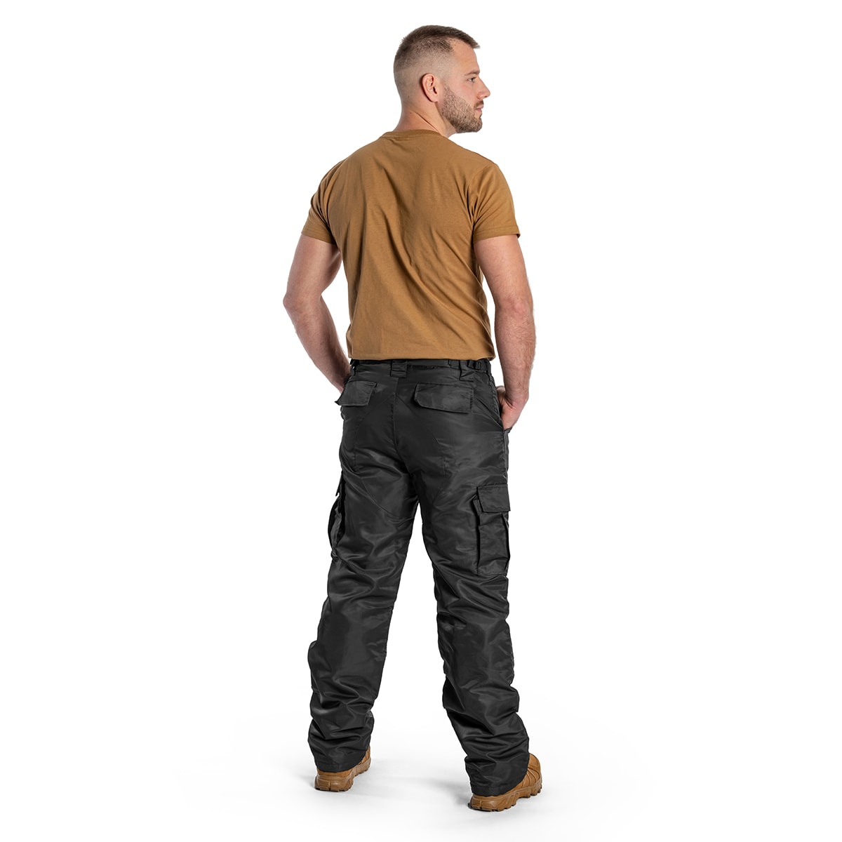 Brandit - Thermo Pants Next Generation - Thermohose mit Träger - Black