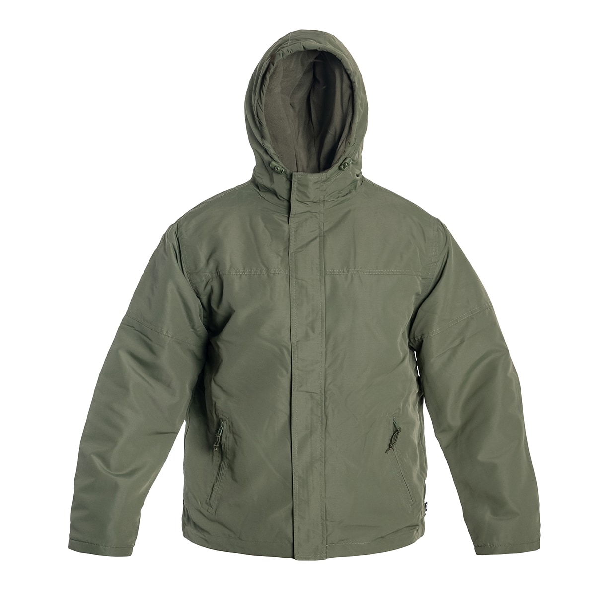 Brandit - Windbreaker Frontzip - Jacke mit Fleece-Innenseite - Olive