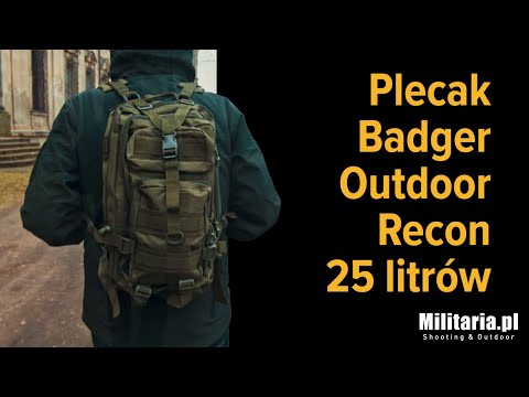 Badger Outdoor - Recon - Rucksack 25 l - wz.93 Pantera PL Woodland
