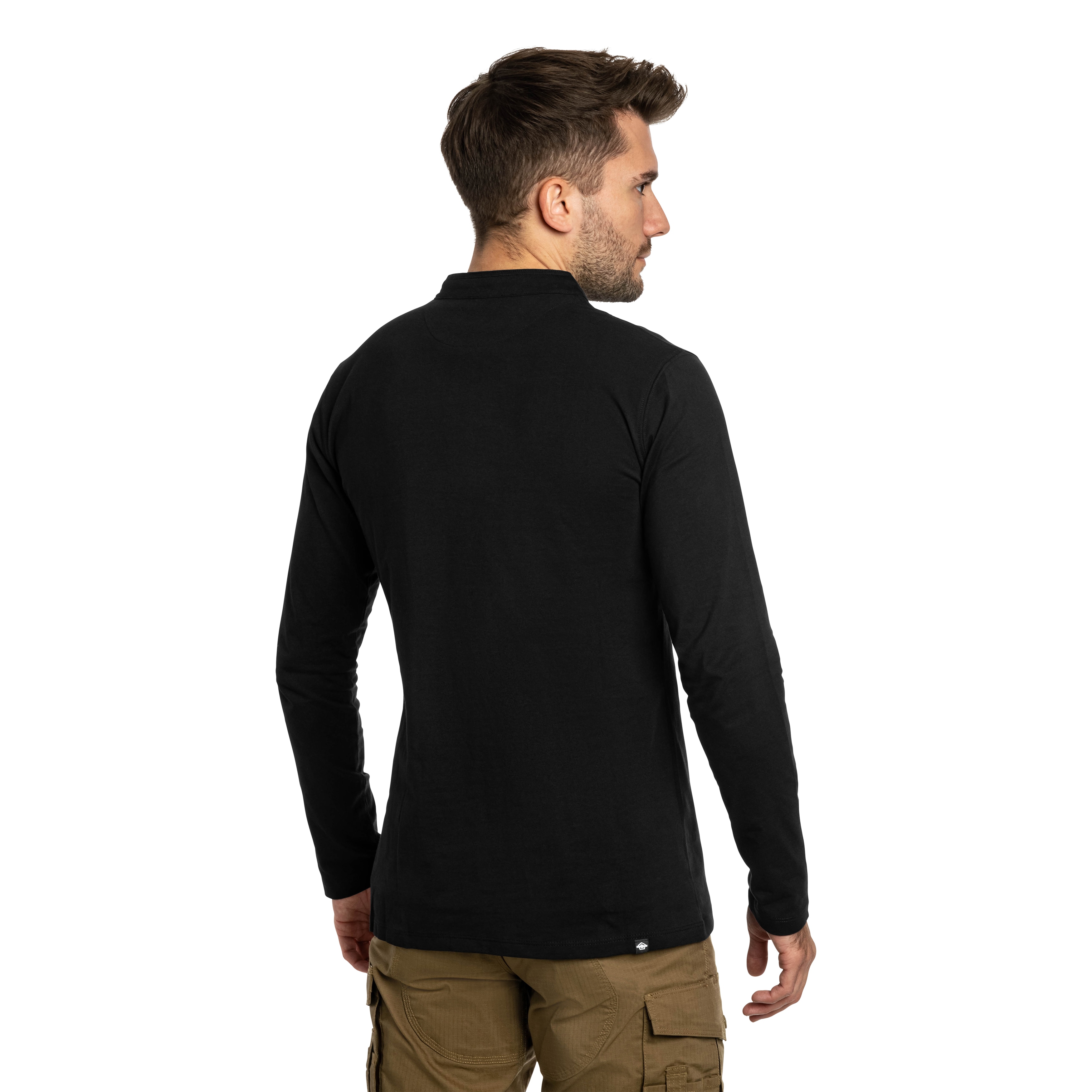 Pentagon - Romeo Henley 2.0 - Langarmshirt - Black