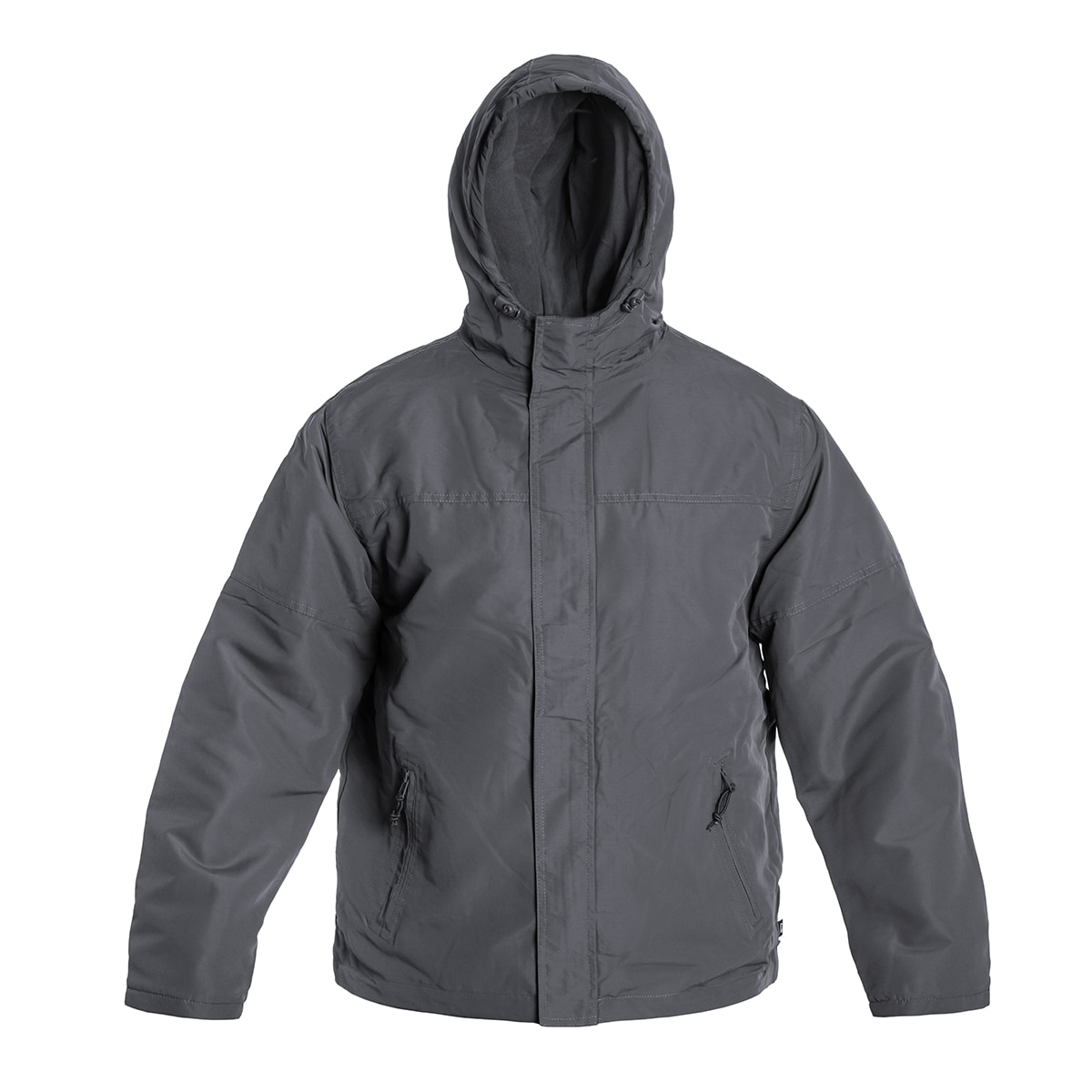 Brandit - Windbreaker Frontzip - Jacke mit Fleece-Innenseite - Anthracite