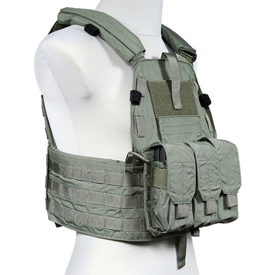 Emerson - 94K Plate Carrier M4 taktische Weste - Foliage Green