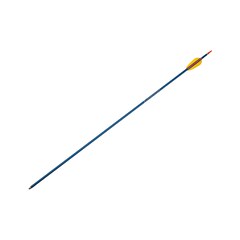 Poe Lang - Aluminiumpfeil 30" - Blau