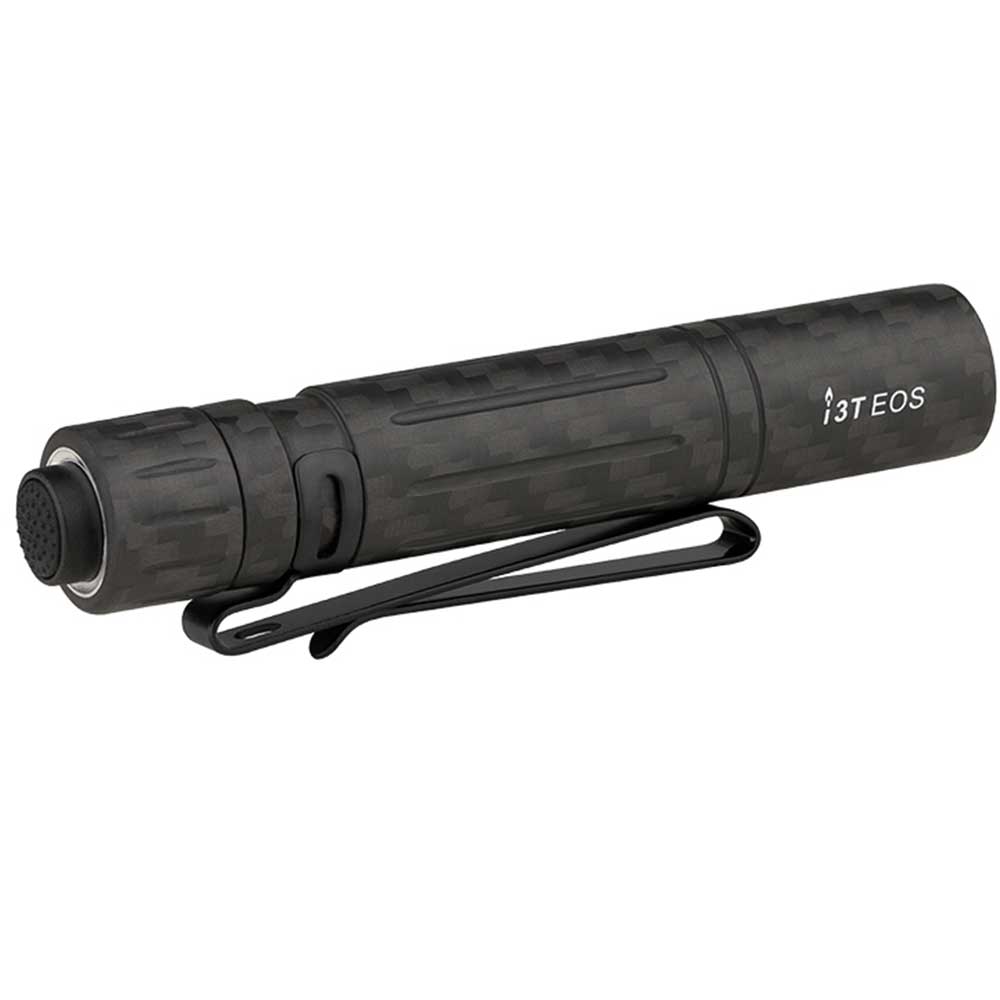 Olight - I3T EOS - Taschenlampe - Carbon Fiber - 180 Lumen