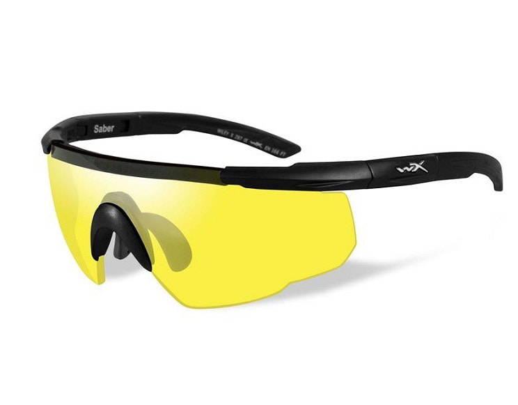 Wiley X - Saber Advanced Yellow Lens - Taktische Brille - Matte Black