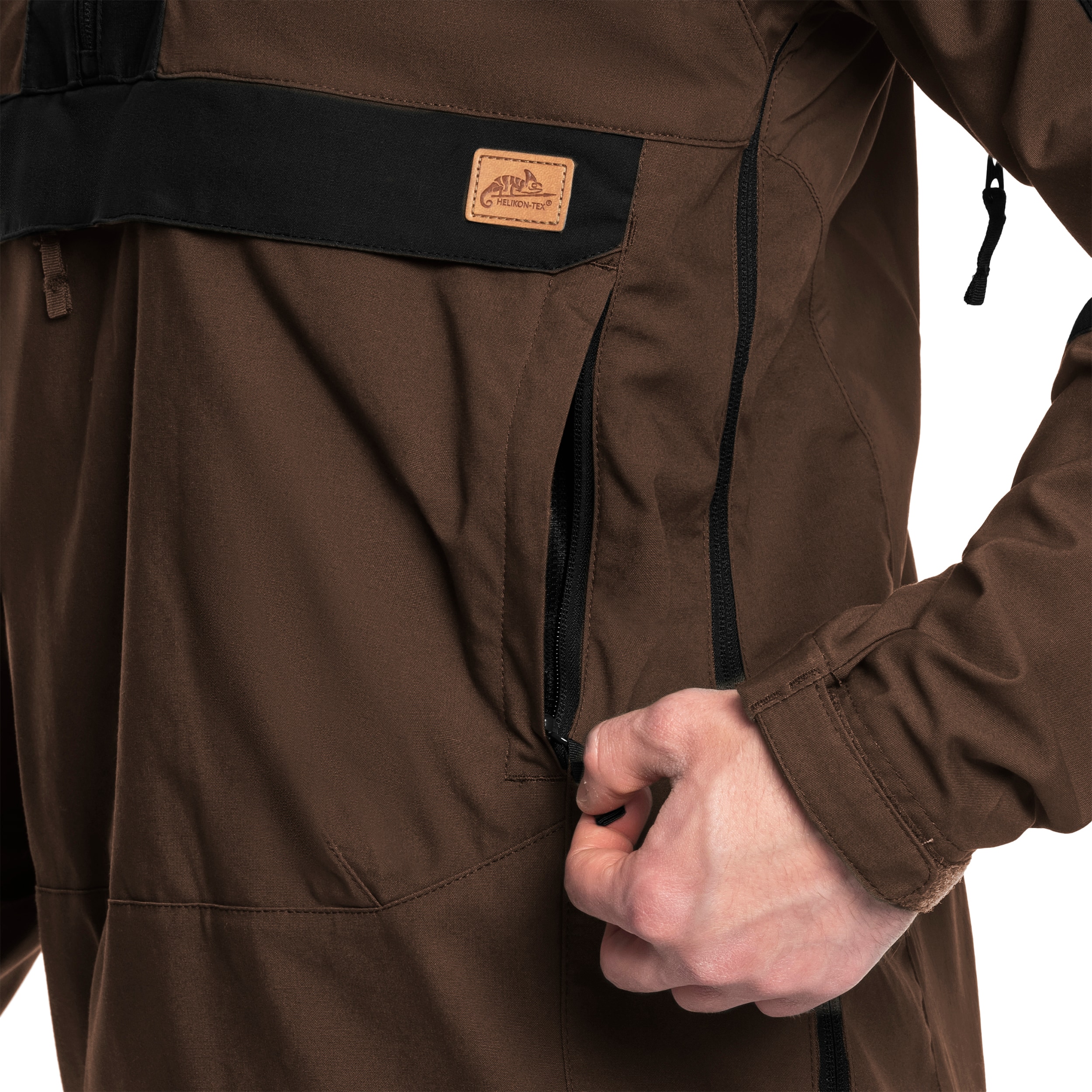 Helikon - Woodsman Anorak - Jacke - Earth Brown/Black